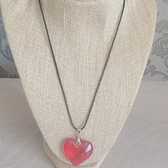 Jewelry - Red Heart Necklace